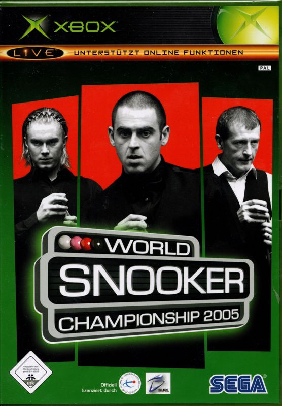 World Snooker Championship 2005 box art for Xbox